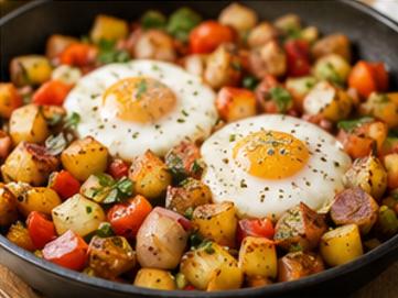 Breakfast Potato & Egg Hash