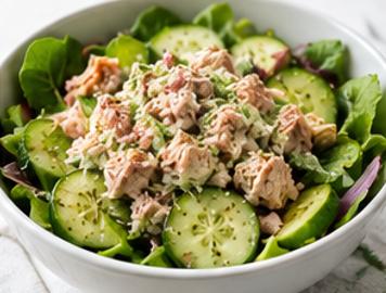 Tuna Cucumber Salad